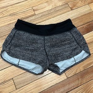 Lululemon speed shorts